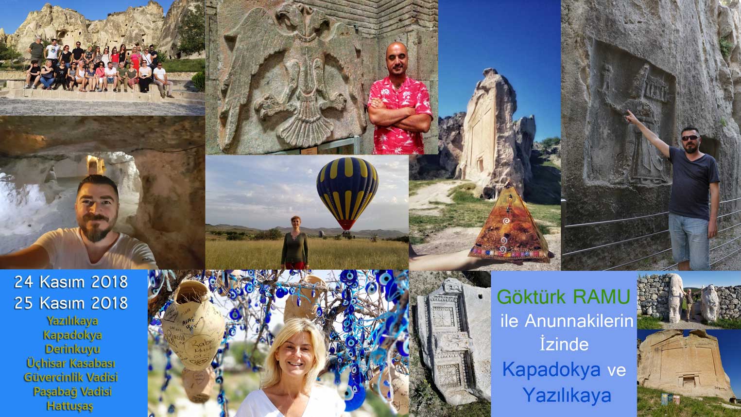 Göktürk Ramu ile Anunnakilerin İzinde Kapadokya ve Yazılıkaya