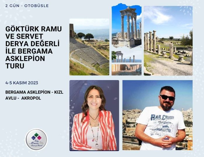 Göktürk Ramu ve Servet Derya Değerli ile Bergama Asklepion Gezisi