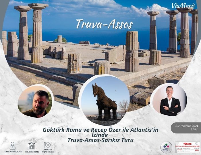 Göktürk Ramu ve Recep Özer ile Atlantis'in İzinde Truva-Assos-Sarıkız Turu